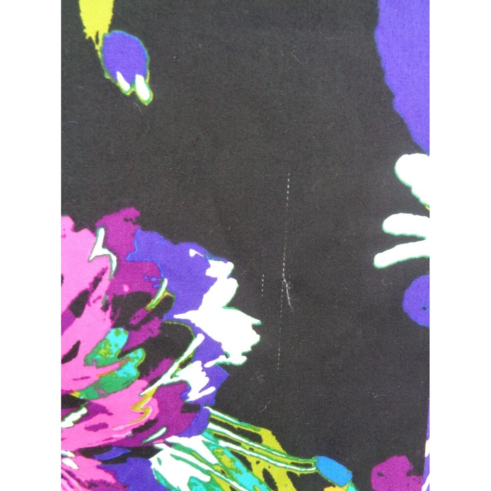 Lane Bryant Floral Skirt Plus Size 22 Black Pink Purple New - Picture 6 of 10